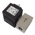Elektrozawór Jakša XD220N 0–120 bar G1/4 cala PTFE 24V AC – część do myjni bezdotykowej