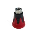 Osłona dyszy R+M ST-10 czerwono-czarna G1/4'' (ocynk)