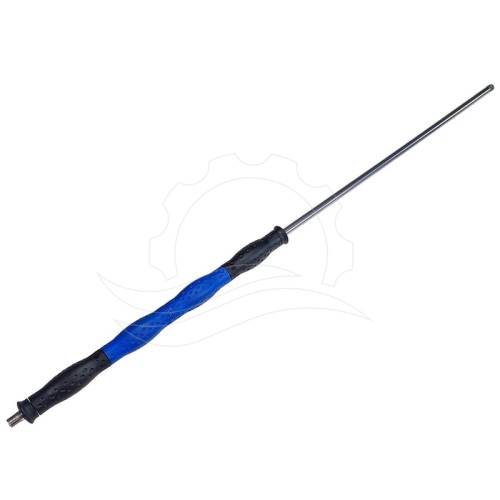 Lanca obrotowa R+M niebiesko-czarna 700/430mm G1/4''