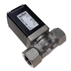 Bürkert 0256 solenoīda vārsts 0-0.4bar G1/2'' FKM VA 24V DC