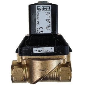 Bürkert 6213 solenoīda vārsts 0-10bar DN20 G3/4'' NBR MS 24V DC