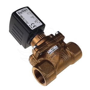 Bürkert 6281 B solenoīda vārsts 0.2-16bar G1/2'' FKM MS 24V DC
