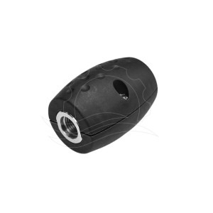 Lance grozāmais savienotājs ar vāku R+M melns G1/4''