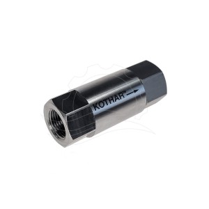 Kothar G3/8''F-G3/8''F nerūsējošā tērauda pretvārsts (100 032 910)