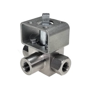Trīsceļu lodveida vārsts HPC HB23 G1/4'' PTFE