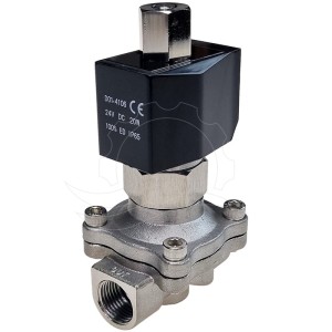Elektromagnētiskais vārsts D01-4106 NO 0,3–12 bar G1/2'' EPDM 24 V DC