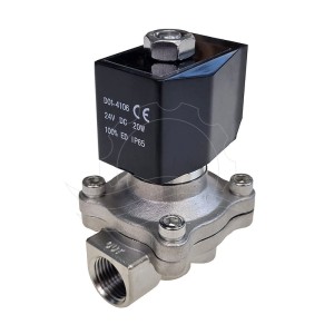 Elektromagnētiskais vārsts D01-4106 NC 0-10bar G1/2'' EPDM 24V DC