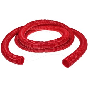 Putekļsūcēja šļūtene 38 mm, sarkana, 5 m